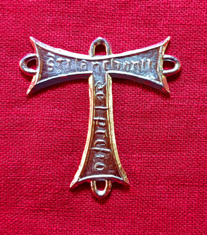 Tau cross of St. Anthony badge